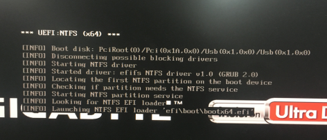 NTFS EFI loader