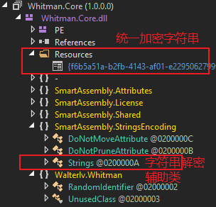 统一收集的字符串和解密辅助类