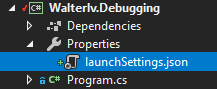 launchsettings.json 文件